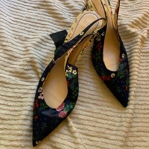 Zara Floral Slingback- Tags On!